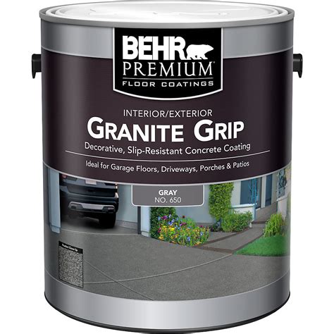 Concrete paint behr - Barn & Fence Paint; Concrete & Masonry Waterproofers; WOOD STAINS & FINISHES FLOOR COATINGS, SEALERS & PREP ... call 1-800-661-1591 or contact Behr Paint Company at 110-600 Barlow Square S.E., Calgary, AB T2C 5T7. Behr Paint Company reserves the right to inspect any and all application of the product …
